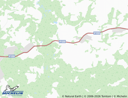 MICHELIN-Landkarte Bezvodnoye - ViaMichelin