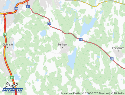 Mappa MICHELIN Tenhult - ViaMichelin