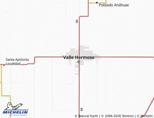 Mapa MICHELIN Las Américas - ViaMichelin