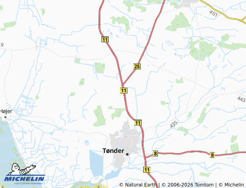 Mapa MICHELIN Abild - ViaMichelin