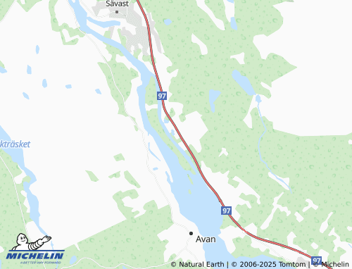 MICHELIN Sävastnäs map - ViaMichelin