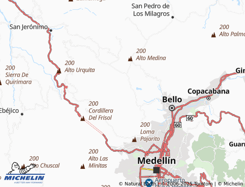 MICHELIN Charco Verde map - ViaMichelin