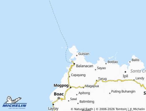 Kaart MICHELIN Argao - ViaMichelin