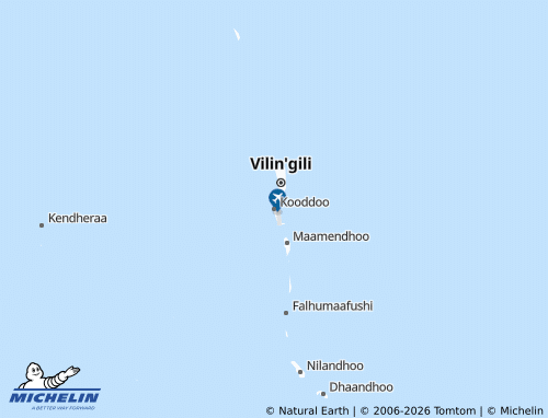 Mappa MICHELIN Kooddoo - ViaMichelin