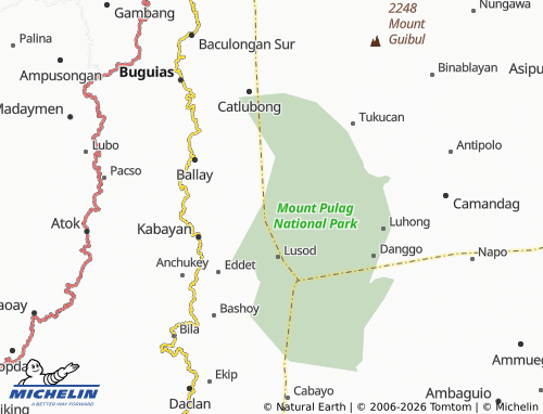MICHELIN Impugong map - ViaMichelin