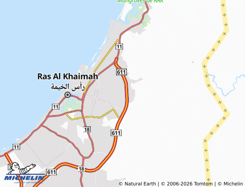 Carte MICHELIN Sayh al-Ghib - ViaMichelin
