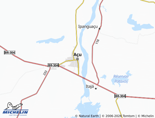 Mappa MICHELIN Açu - ViaMichelin