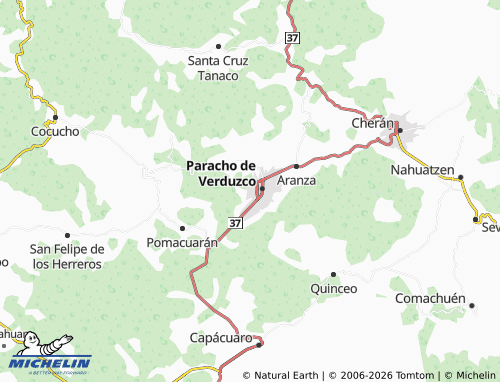 Mappa MICHELIN El Calvario - ViaMichelin