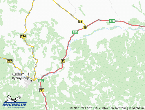 Carte MICHELIN Donje Točane - ViaMichelin