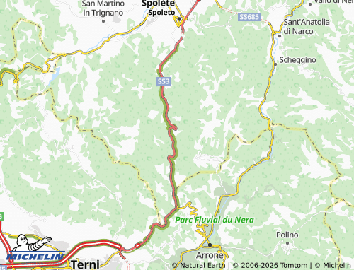 MICHELIN-Landkarte Torrecola - ViaMichelin