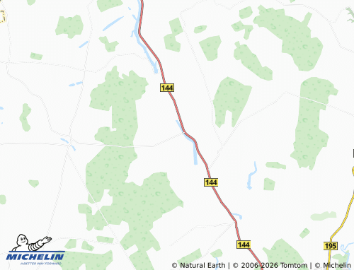 MICHELIN Siponiai map - ViaMichelin