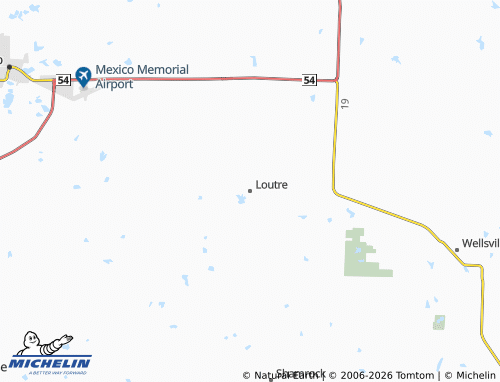 Mapa MICHELIN Loutre - ViaMichelin