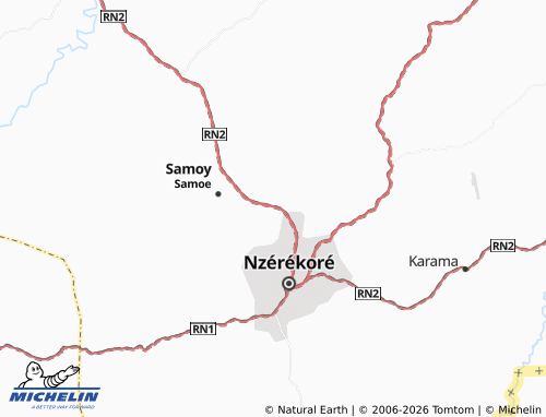 Carte MICHELIN Boma - ViaMichelin