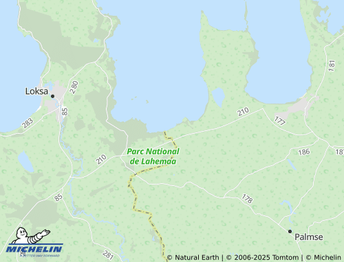 MICHELIN Eru map - ViaMichelin