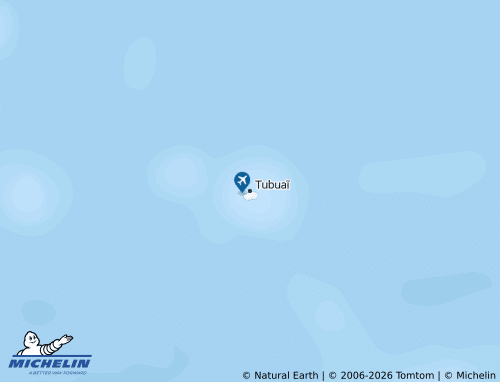 MICHELIN Îles Australes map - ViaMichelin