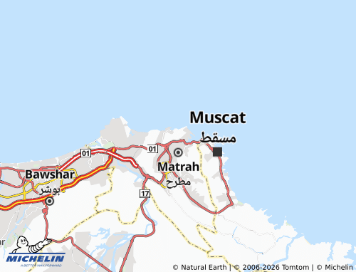 Carte MICHELIN al-Shateefi - ViaMichelin