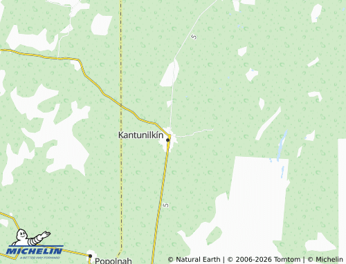 Mappa MICHELIN Xaman-Kah - ViaMichelin