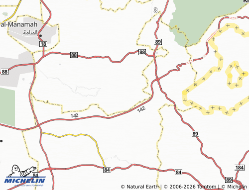 Mapa MICHELIN al-Aushwani - ViaMichelin