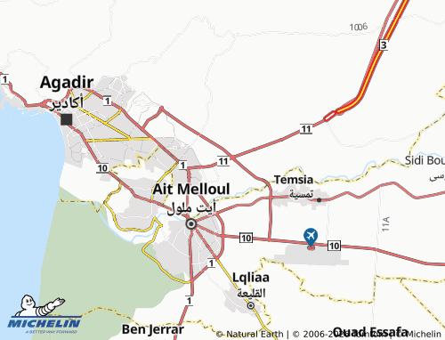 Mappa MICHELIN al-Dararkah - ViaMichelin