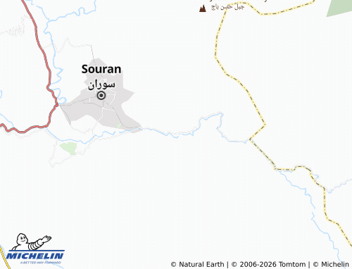 Mapa MICHELIN barzoua - ViaMichelin