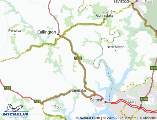 Carte MICHELIN Saint Mellion - ViaMichelin