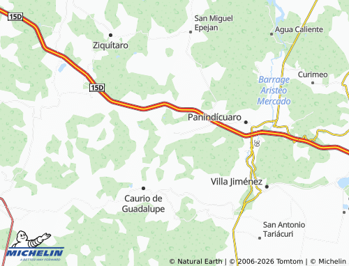Mappa MICHELIN Aguanuato - ViaMichelin