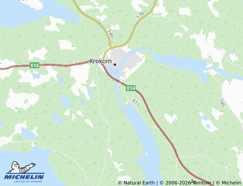 MICHELIN Hägra map - ViaMichelin