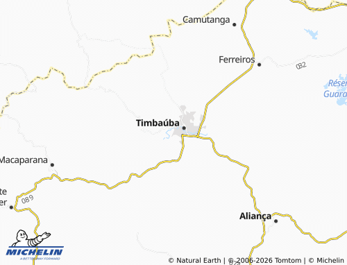 MICHELIN Santiago map - ViaMichelin