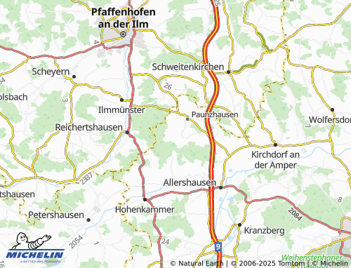 MICHELIN-Landkarte Angerhöfe - ViaMichelin