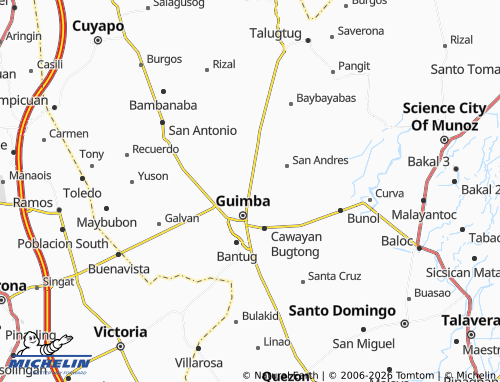 MICHELIN Cavite map - ViaMichelin