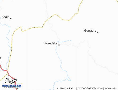 MICHELIN Porédaka map - ViaMichelin