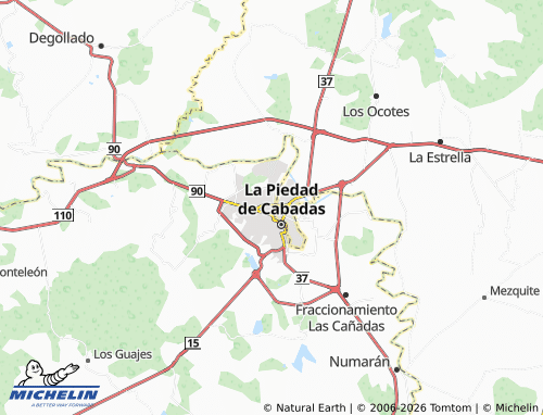Mapa MICHELIN Colonia México - ViaMichelin