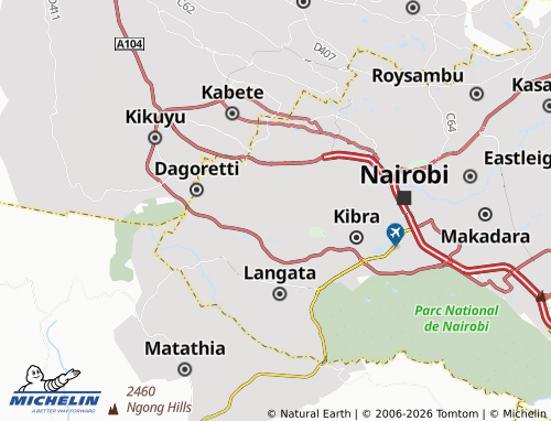 Mapa MICHELIN Riruta - ViaMichelin