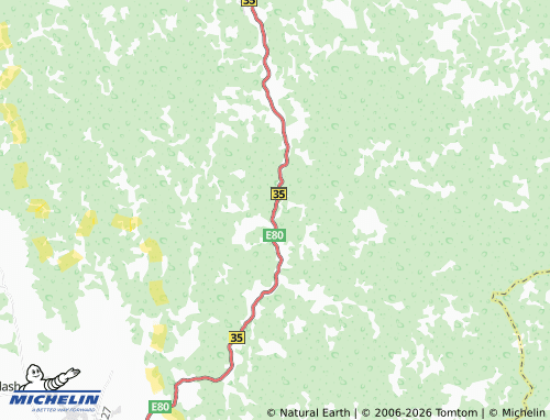 Mapa MICHELIN Dešiška - ViaMichelin
