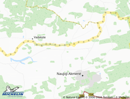 Mapa MICHELIN Klykoliai - ViaMichelin