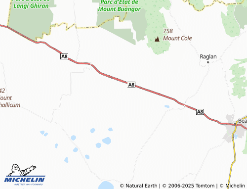 MICHELIN Middle Creek map - ViaMichelin