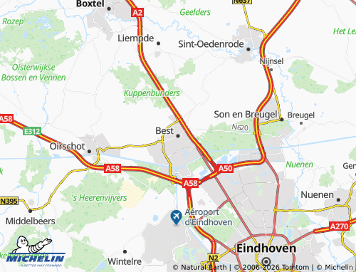 MICHELIN-Landkarte Best - ViaMichelin