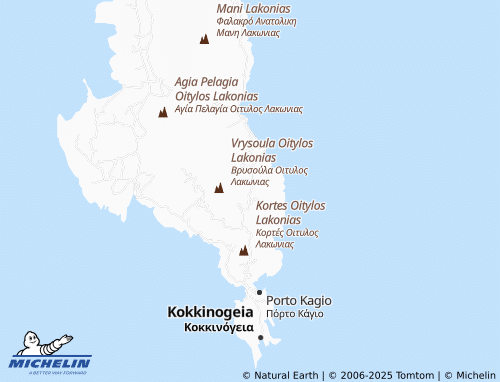 MICHELIN Lagia map - ViaMichelin