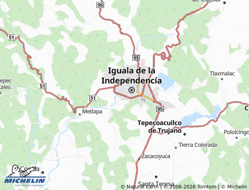 Mapa MICHELIN Magdaleno Ocampo - ViaMichelin