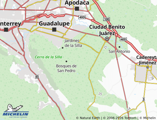 MICHELIN Arboledas de San Roque map - ViaMichelin