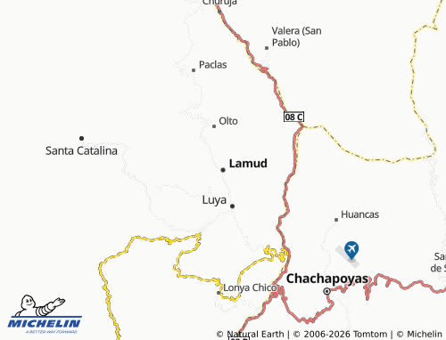 Carte MICHELIN Lamud - ViaMichelin