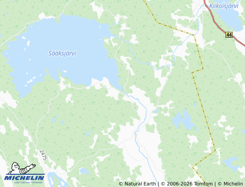 Carte MICHELIN Sääkskoski - ViaMichelin