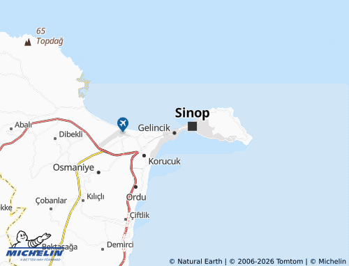 Mappa MICHELIN Gelincik - ViaMichelin