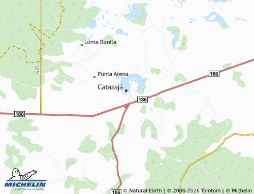 MICHELIN Tomás Garrido Canabal map - ViaMichelin