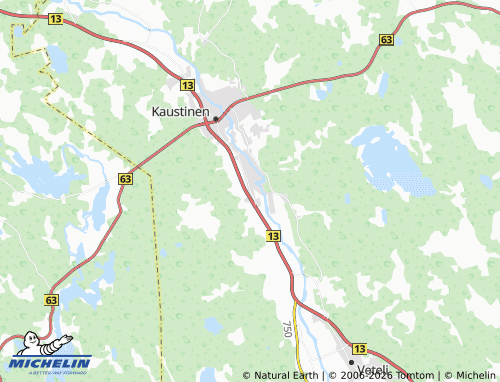 Carte MICHELIN Virkkala - ViaMichelin