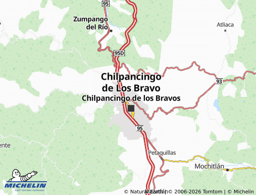 Carte MICHELIN 10 de Abril - ViaMichelin