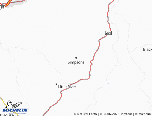 Mappa MICHELIN Simpsons - ViaMichelin
