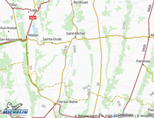 Mappa MICHELIN Montaut - ViaMichelin