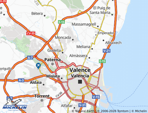 Mappa MICHELIN Borbotó - ViaMichelin
