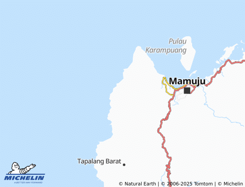 MICHELIN Tapandullu map - ViaMichelin